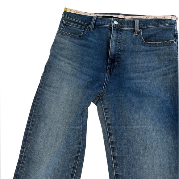 Uniqlo Jeans Boot Cut Denim Medium Vintage Wash High-Waisted Size 29 - Picture 6 of 7